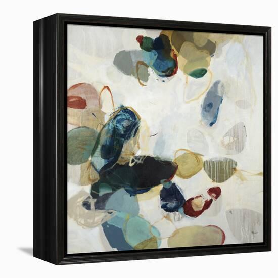 Stone Pattern II-Randy Hibberd-Framed Stretched Canvas