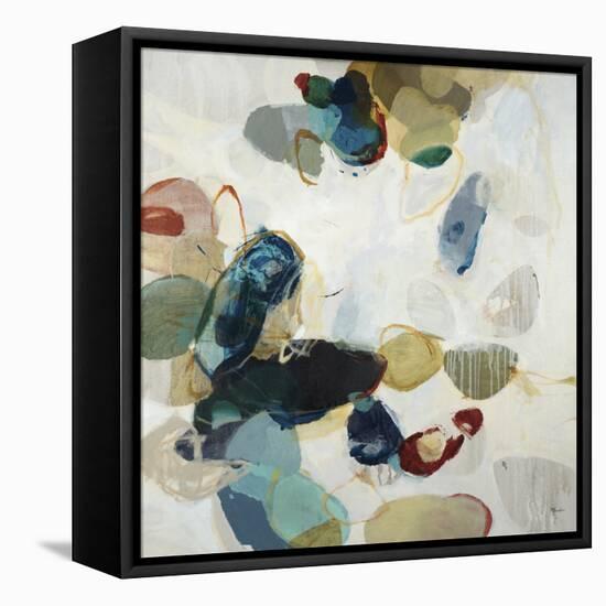 Stone Pattern II-Randy Hibberd-Framed Stretched Canvas