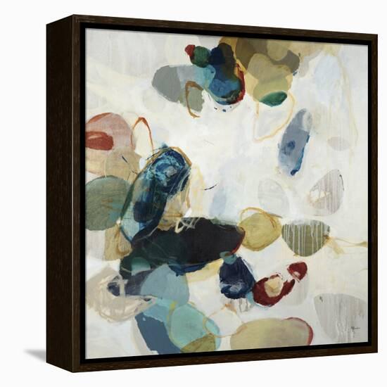 Stone Pattern II-Randy Hibberd-Framed Stretched Canvas