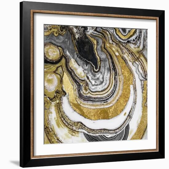 Stone Prose-Color Bakery-Framed Art Print