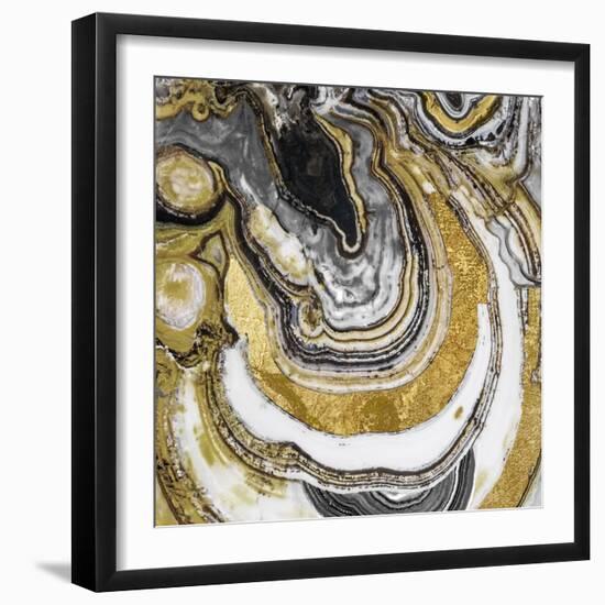 Stone Prose-Color Bakery-Framed Art Print