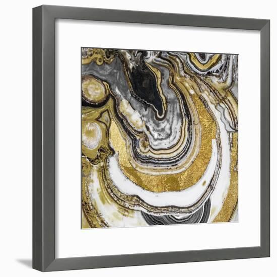 Stone Prose-Color Bakery-Framed Art Print