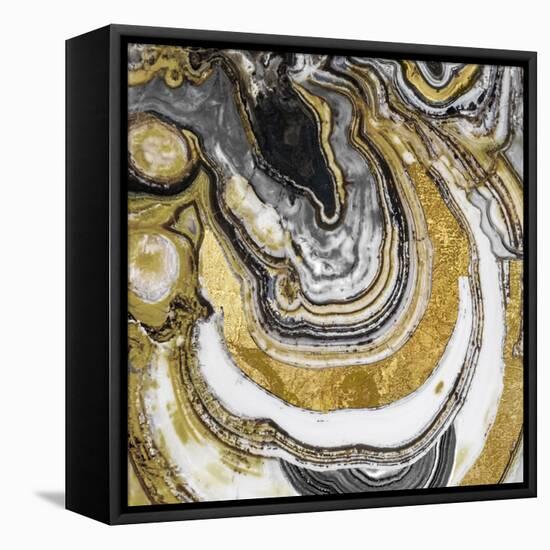 Stone Prose-Color Bakery-Framed Stretched Canvas