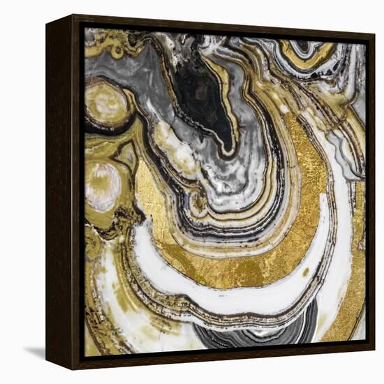 Stone Prose-Color Bakery-Framed Stretched Canvas