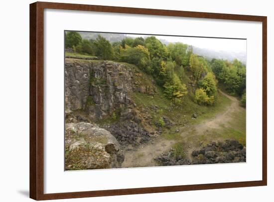 Stone Quarry, the National Stone Centre, Derbyshire, 2005-Peter Thompson-Framed Photographic Print