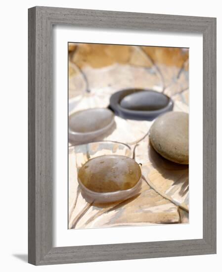 Stone Reflections I-Nicole Katano-Framed Photo