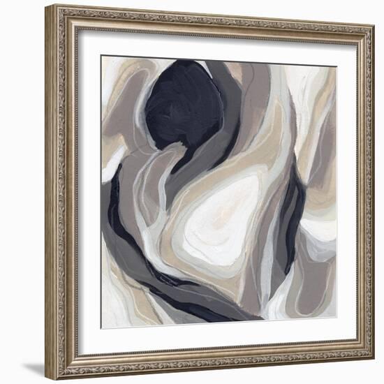 Stone Ripple II-June Vess-Framed Art Print