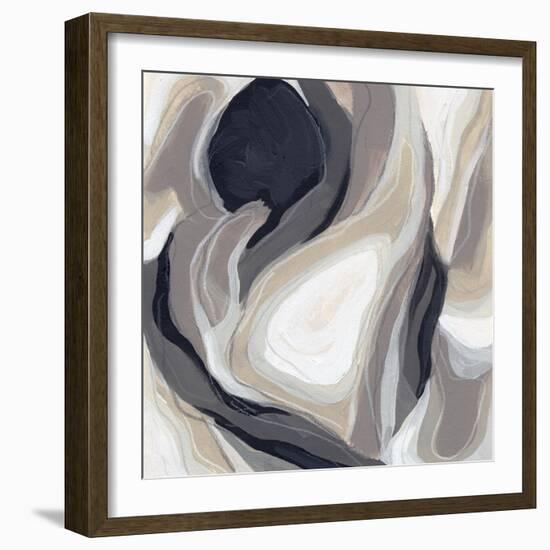 Stone Ripple II-June Vess-Framed Premium Giclee Print