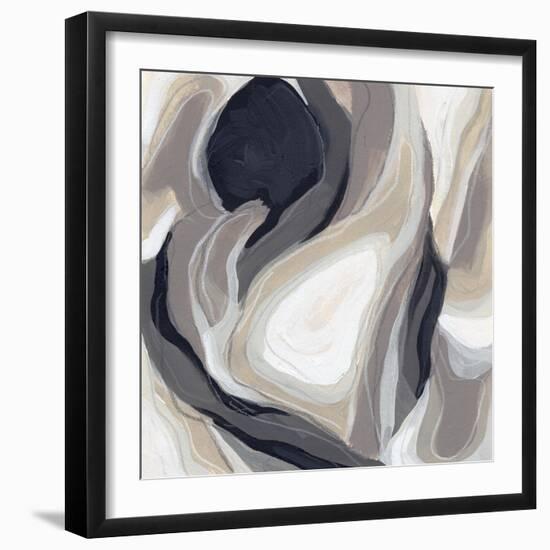 Stone Ripple II-June Vess-Framed Premium Giclee Print