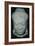 Stone sculptured head in Angkok style, 10th century. Artist: Unknown-Unknown-Framed Giclee Print