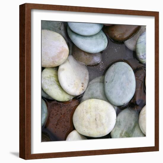 Stone Serenity I-Nicole Katano-Framed Photo