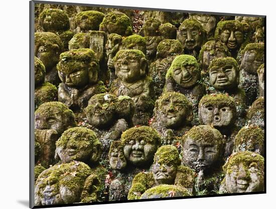 Stone Statues in Otagi Nebutsuji Temple in Kyoto-Rudy Sulgan-Mounted Photographic Print