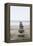 Stone Tower, Balance, Pebble Stones, Beach-Andrea Haase-Framed Premier Image Canvas