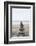 Stone Tower, Balance, Pebble Stones, Beach-Andrea Haase-Framed Photographic Print