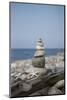 Stone Tower, Sea, Beach, Starfish-Andrea Haase-Mounted Premium Photographic Print