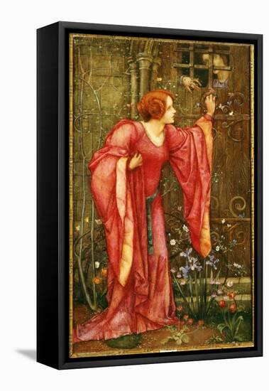 Stone Walls Do Not a Prison Make, Nor Iron Bars a Cage-Edward Reginald Frampton-Framed Premier Image Canvas