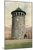 Stone Water Tower, Wilmington, Delaware-null-Mounted Art Print