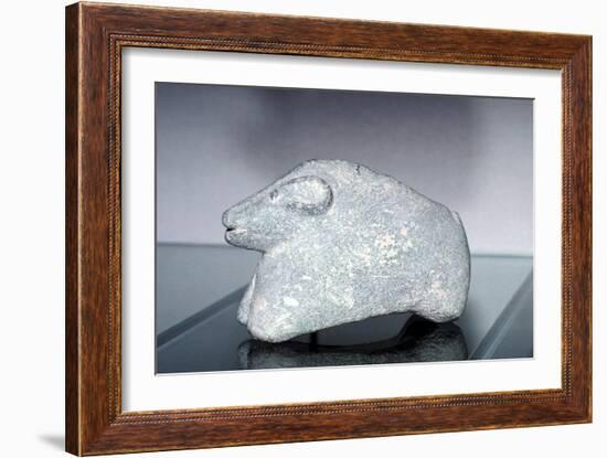 Stonecarving, Susa, Proto-Elamite and Uruk period, 3500-2850 BC. Artist: Unknown-Unknown-Framed Giclee Print