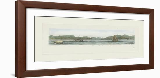 Stonecutters Island-Antique Local Views-Framed Premium Giclee Print