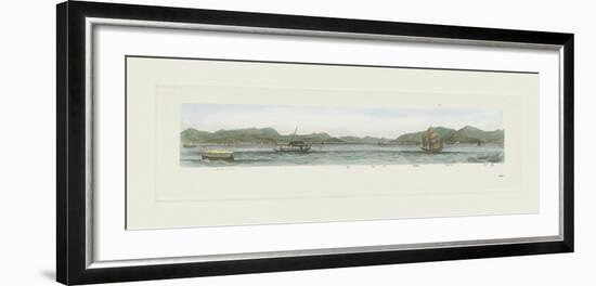 Stonecutters Island-Antique Local Views-Framed Premium Giclee Print