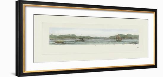 Stonecutters Island-Antique Local Views-Framed Premium Giclee Print