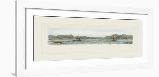 Stonecutters Island-Antique Local Views-Framed Premium Giclee Print