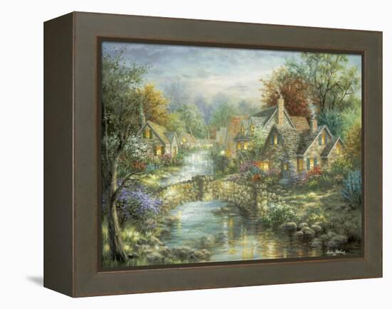 Stonehedge Bridge-Nicky Boehme-Framed Premier Image Canvas