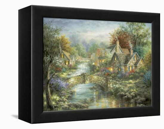 Stonehedge Bridge-Nicky Boehme-Framed Premier Image Canvas