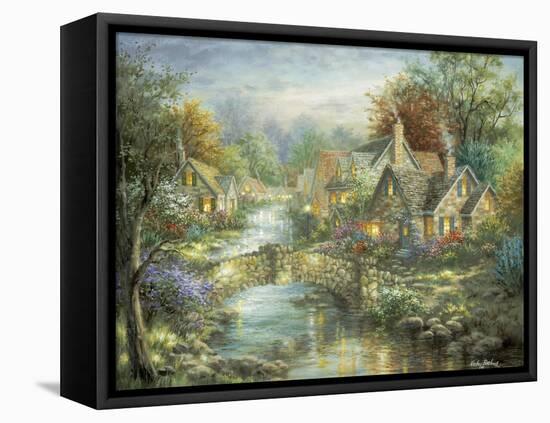 Stonehedge Bridge-Nicky Boehme-Framed Premier Image Canvas