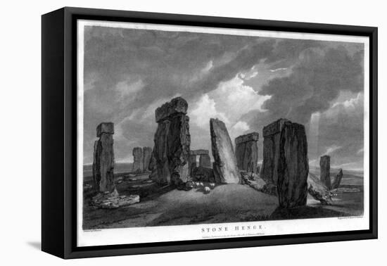 Stonehenge, 1786-Thomas Medland-Framed Premier Image Canvas