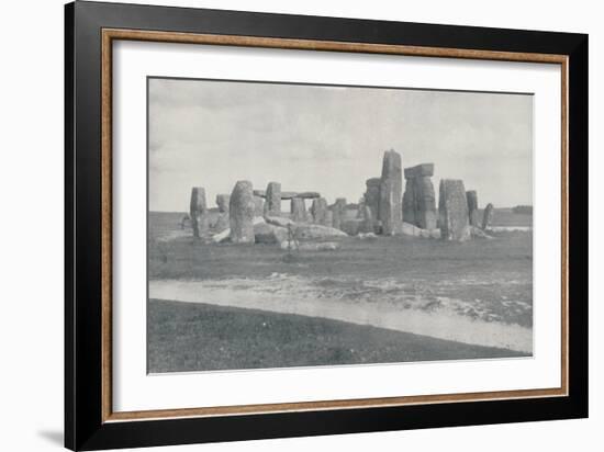 'Stonehenge', 1910-Photochrom Co Ltd of London-Framed Giclee Print