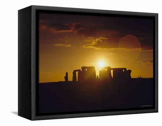 Stonehenge, Ancient Ruins, Wiltshire, England, UK, Europe-Rob Mcleod-Framed Premier Image Canvas