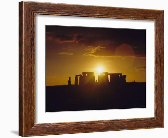 Stonehenge, Ancient Ruins, Wiltshire, England, UK, Europe-Rob Mcleod-Framed Photographic Print