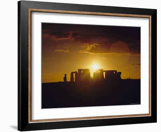 Stonehenge, Ancient Ruins, Wiltshire, England, UK, Europe-Rob Mcleod-Framed Photographic Print