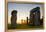 Stonehenge At Sunrise-David Nunuk-Framed Premier Image Canvas