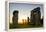 Stonehenge At Sunrise-David Nunuk-Framed Premier Image Canvas