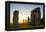 Stonehenge At Sunrise-David Nunuk-Framed Premier Image Canvas