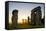 Stonehenge At Sunrise-David Nunuk-Framed Premier Image Canvas