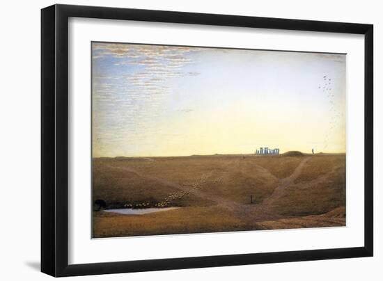 Stonehenge at Twilight-J. M. W. Turner-Framed Giclee Print