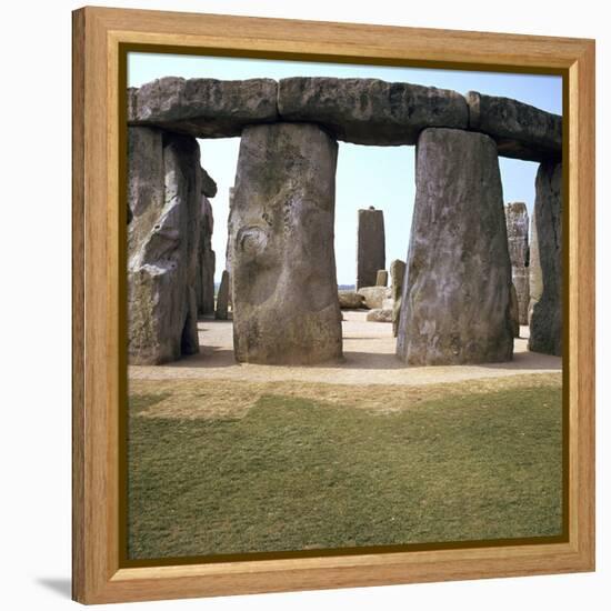 Stonehenge from the West, 25th Century Bc-CM Dixon-Framed Premier Image Canvas