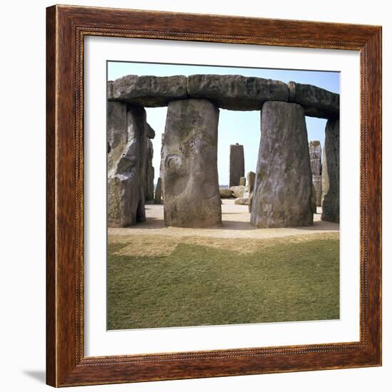 Stonehenge from the West, 25th Century Bc-CM Dixon-Framed Photographic Print