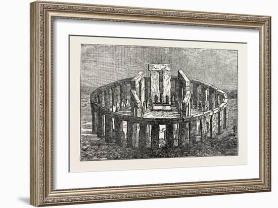 Stonehenge (Restored)-null-Framed Giclee Print