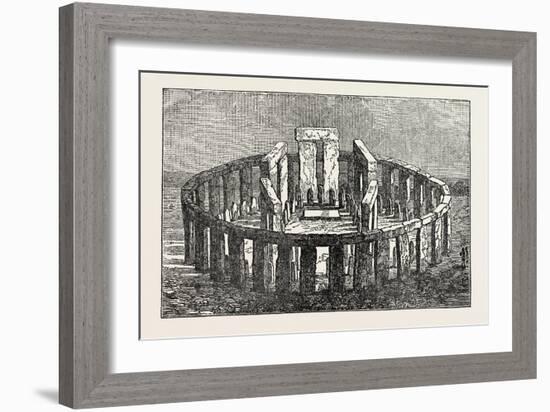 Stonehenge (Restored)-null-Framed Giclee Print