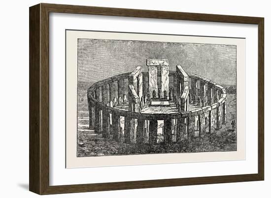 Stonehenge (Restored)-null-Framed Giclee Print