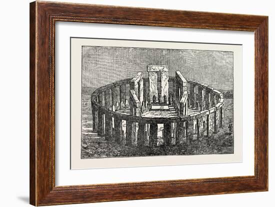 Stonehenge (Restored)-null-Framed Giclee Print