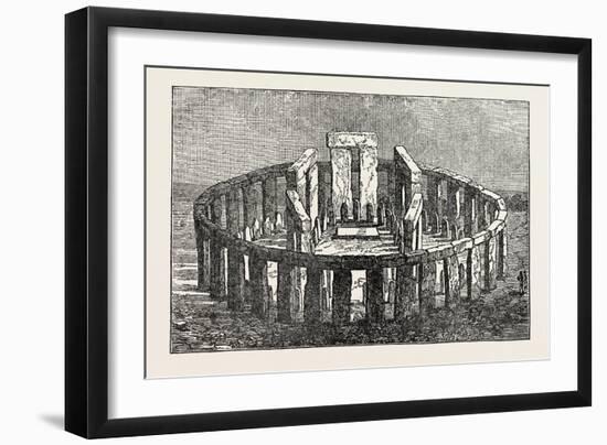 Stonehenge (Restored)-null-Framed Giclee Print