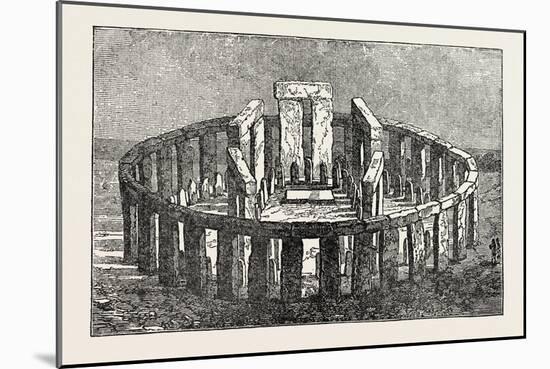 Stonehenge (Restored)-null-Mounted Giclee Print