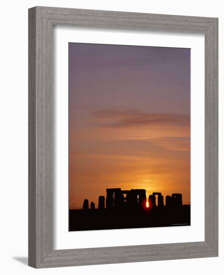 Stonehenge, Salisbury Plain, England, UK-Adam Woolfitt-Framed Photographic Print