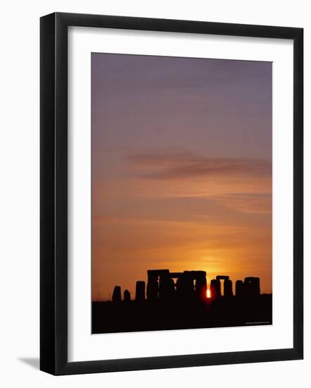 Stonehenge, Salisbury Plain, England, UK-Adam Woolfitt-Framed Photographic Print