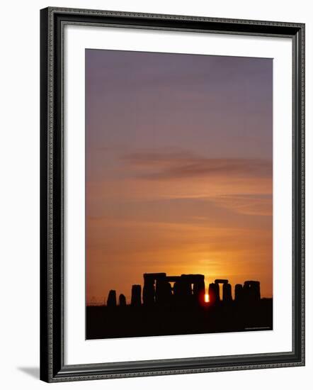 Stonehenge, Salisbury Plain, England, UK-Adam Woolfitt-Framed Photographic Print